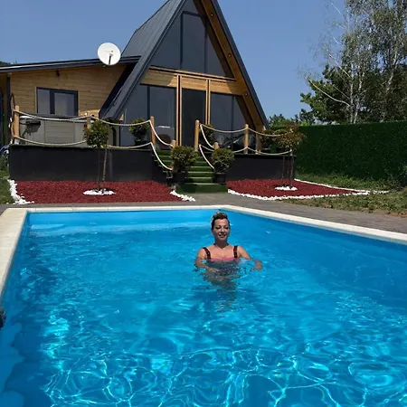 A-frame Wellness With Private Pool, Sauna & Jacuzzi Near Belgrade Villa