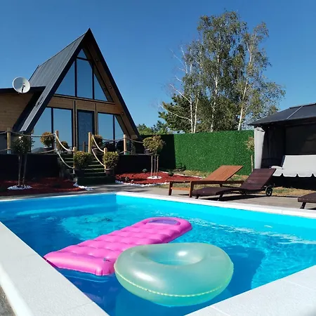 A-frame Wellness With Private Pool, Sauna & Jacuzzi Near Belgrade Vila Koracica