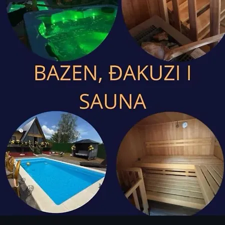 A-frame Wellness With Private Pool, Sauna & Jacuzzi Near Belgrade Koracica