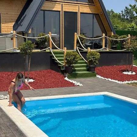 A-frame Wellness With Private Pool, Sauna & Jacuzzi Near Belgrade Vila
